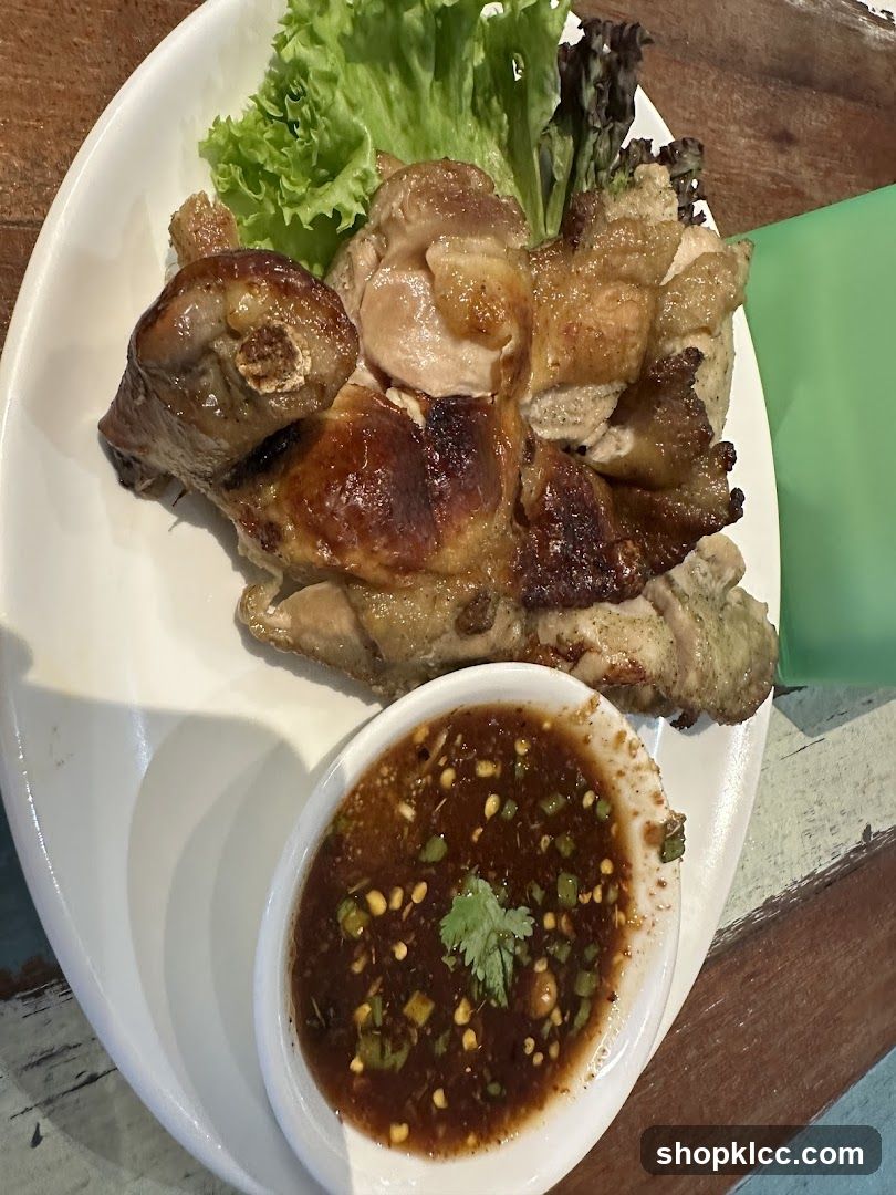 Roasted Chicken with Dipping Sauce