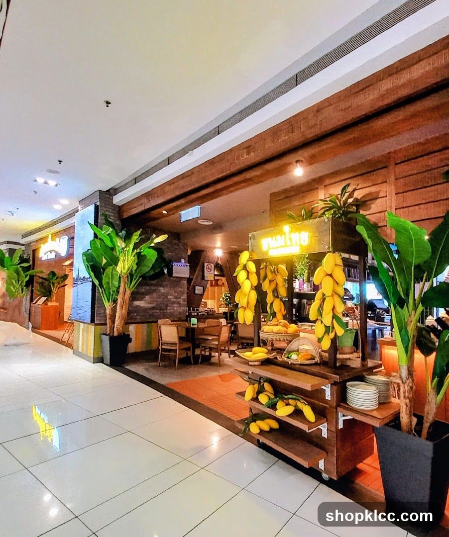 Thai Restaurant Display