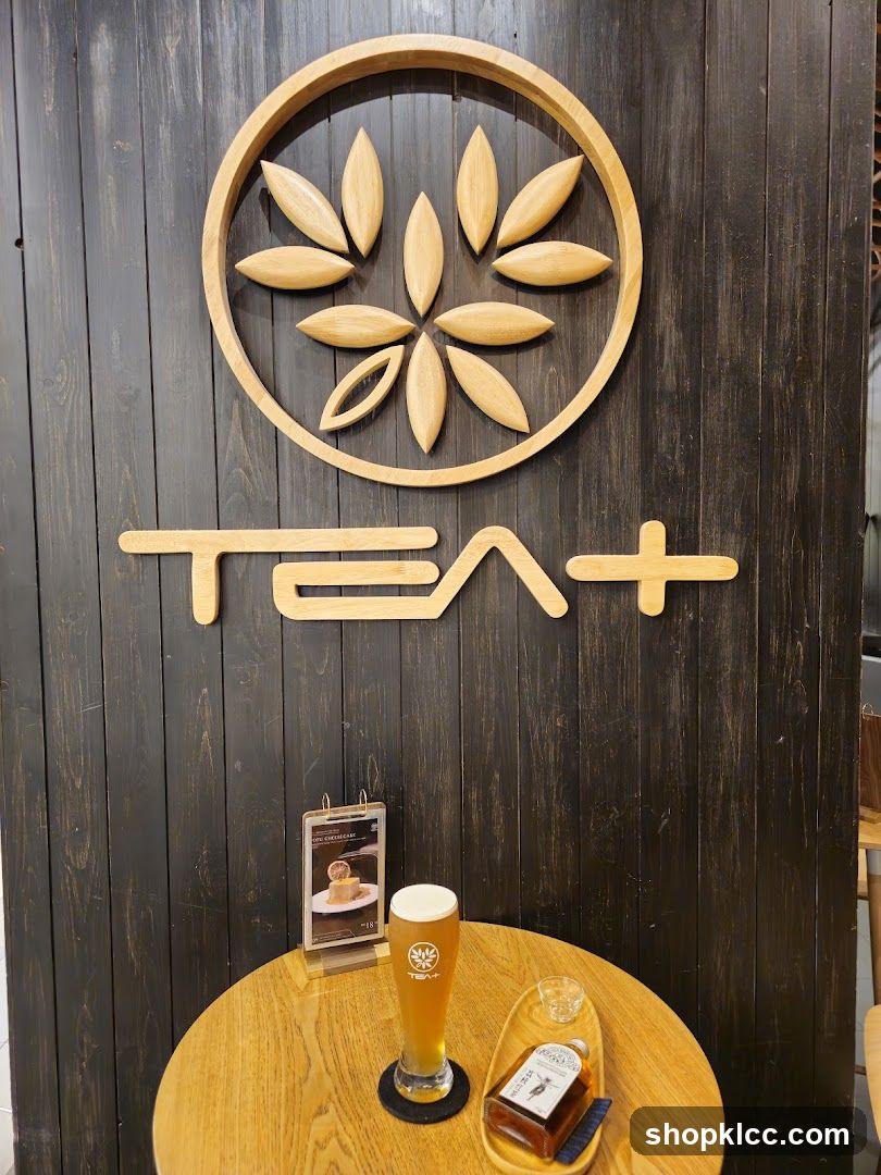 Tea+ Logo and Table Setting