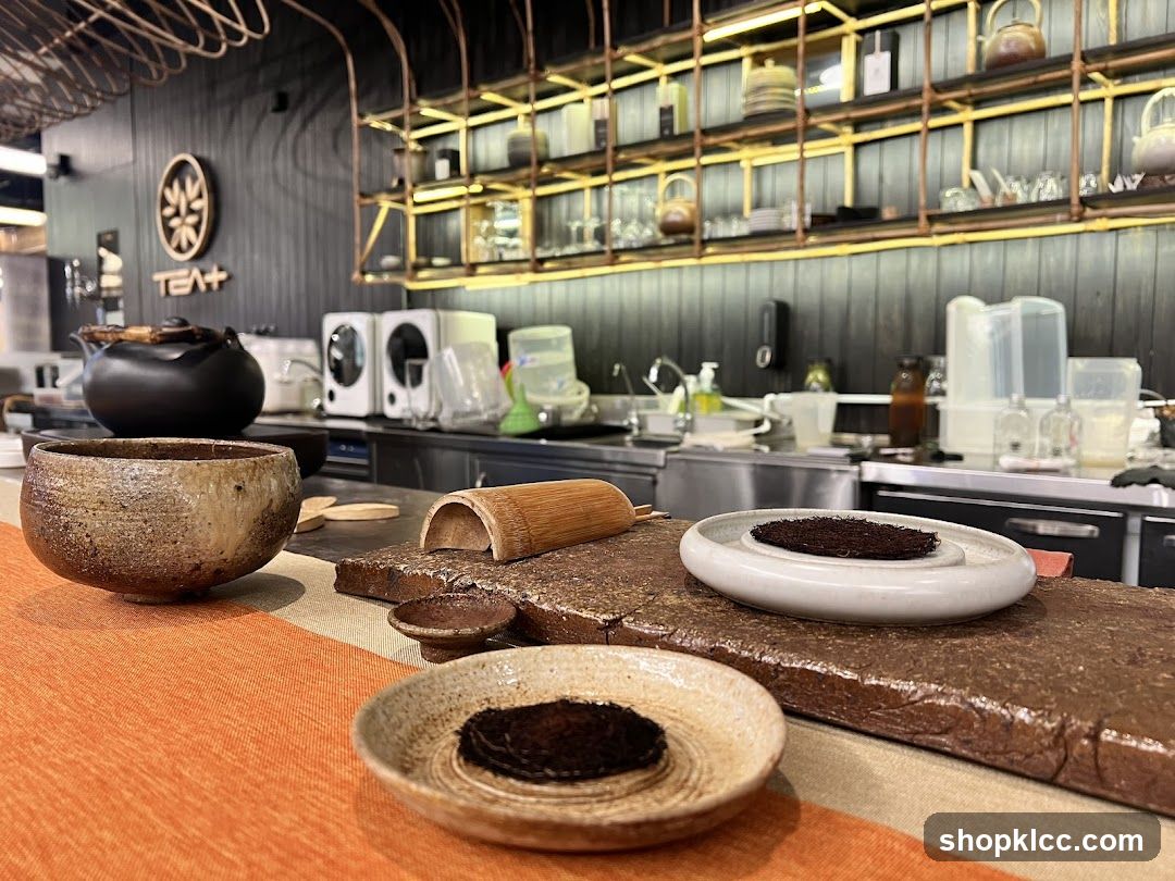 Tea Tasting Setup
