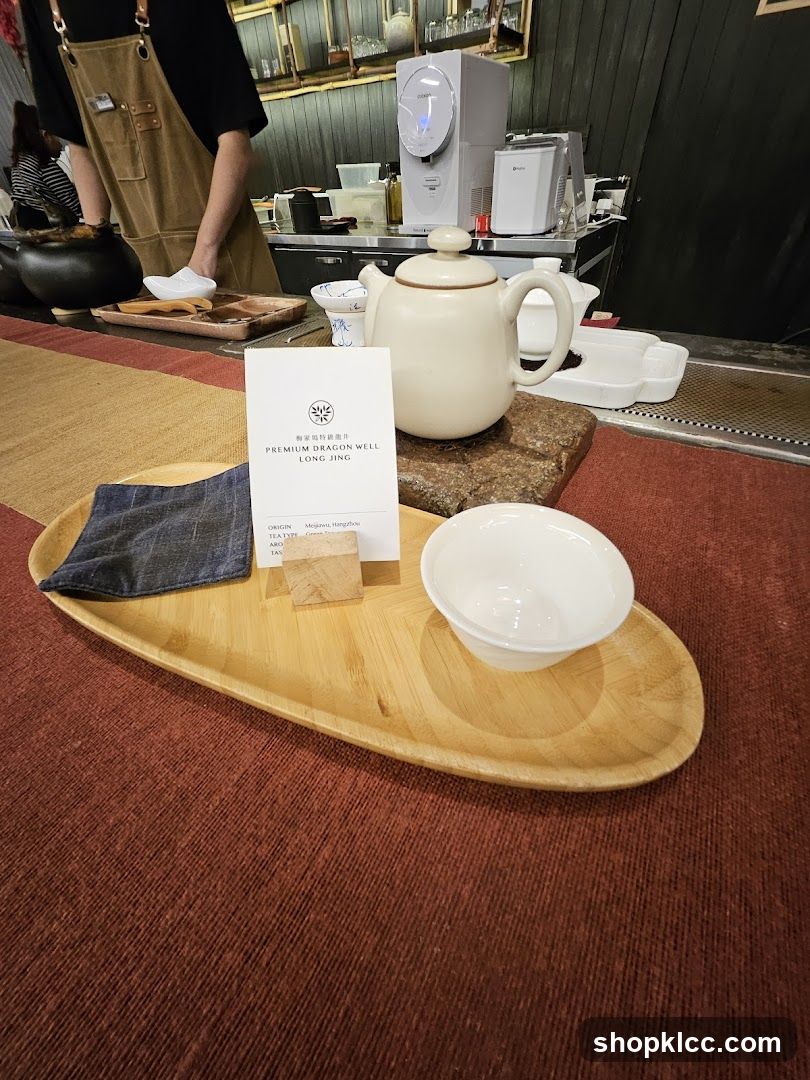 Tea Tasting Setup