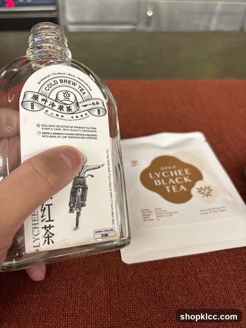 Cold Brew Lychee Black Tea