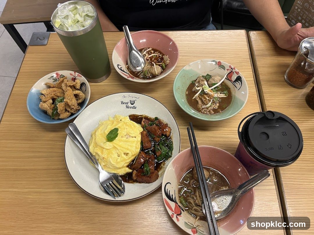 Boat Noodle Meal