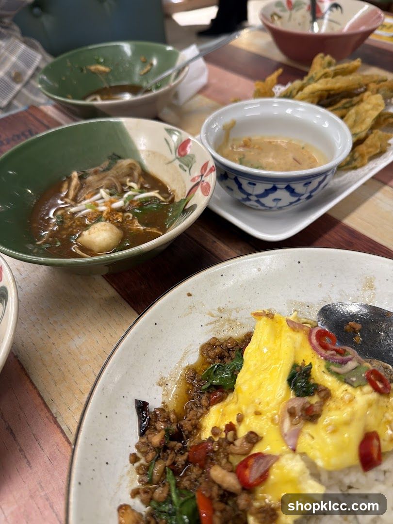 Thai Food Spread