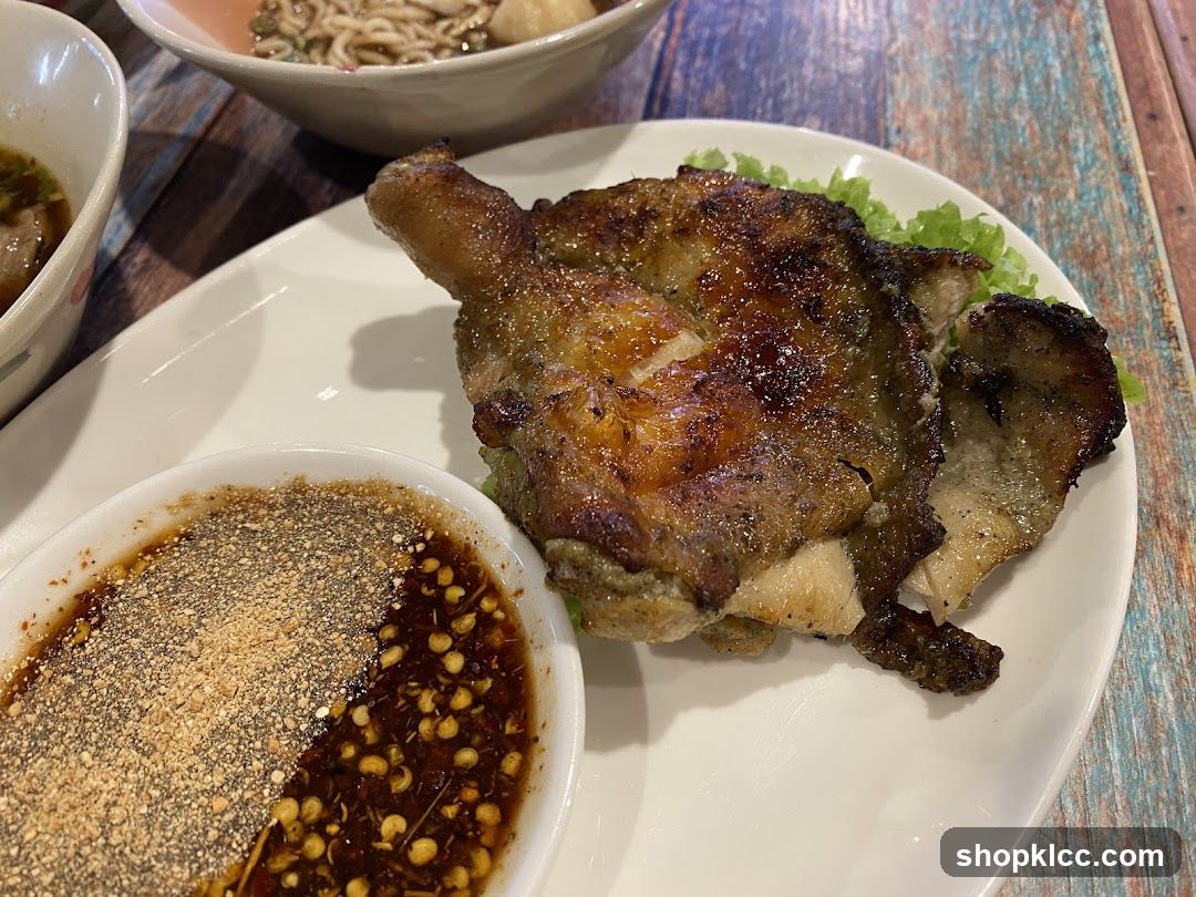 Grilled Chicken with Dipping Sauce