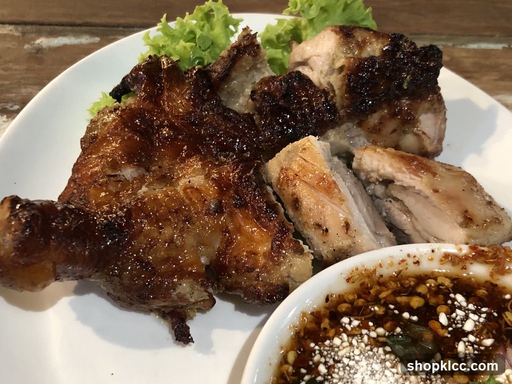 Grilled Chicken with Dipping Sauce