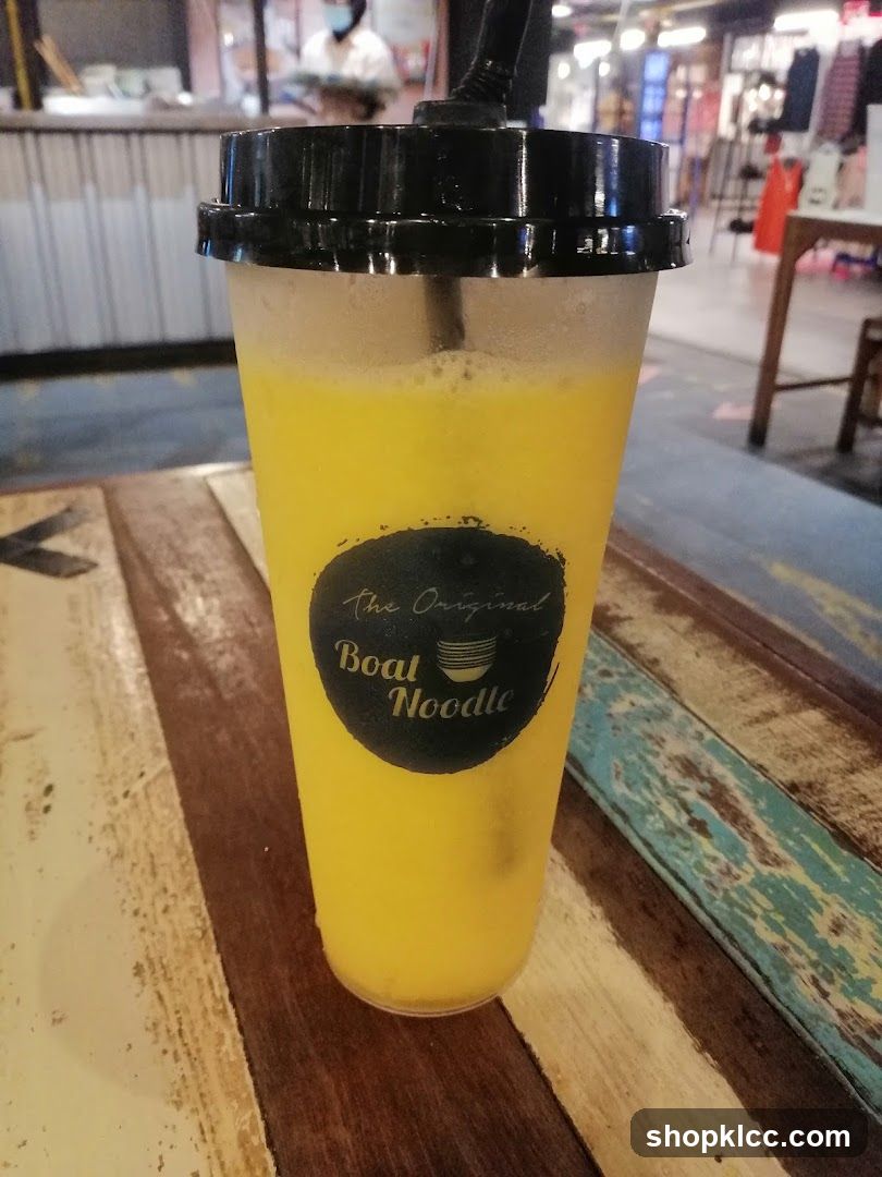 Yellow Drink with Logo