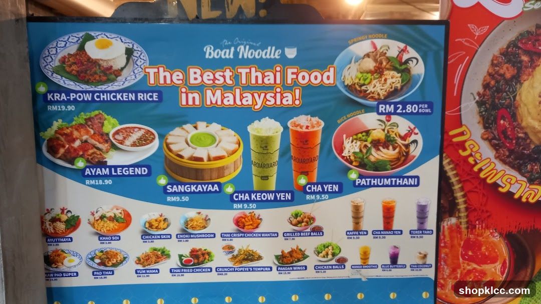 The Original Boat Noodle - The Best Thai Food in Malaysia!