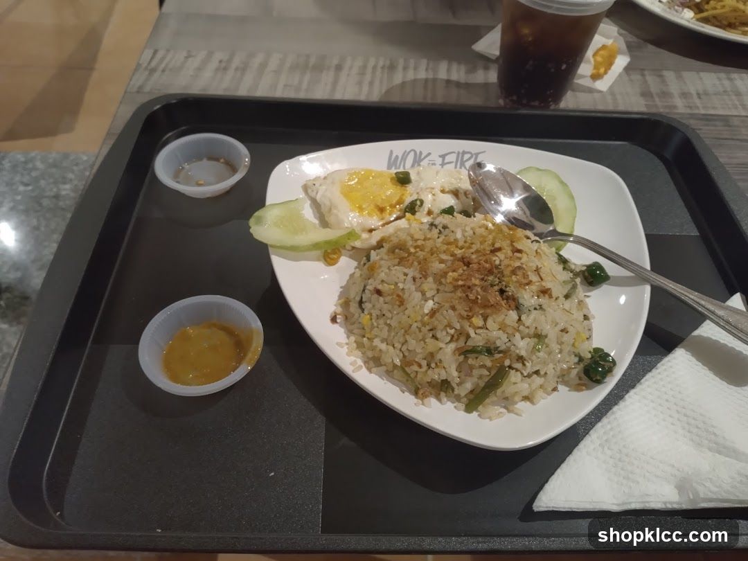 Fried Rice with Egg and Cucumber
