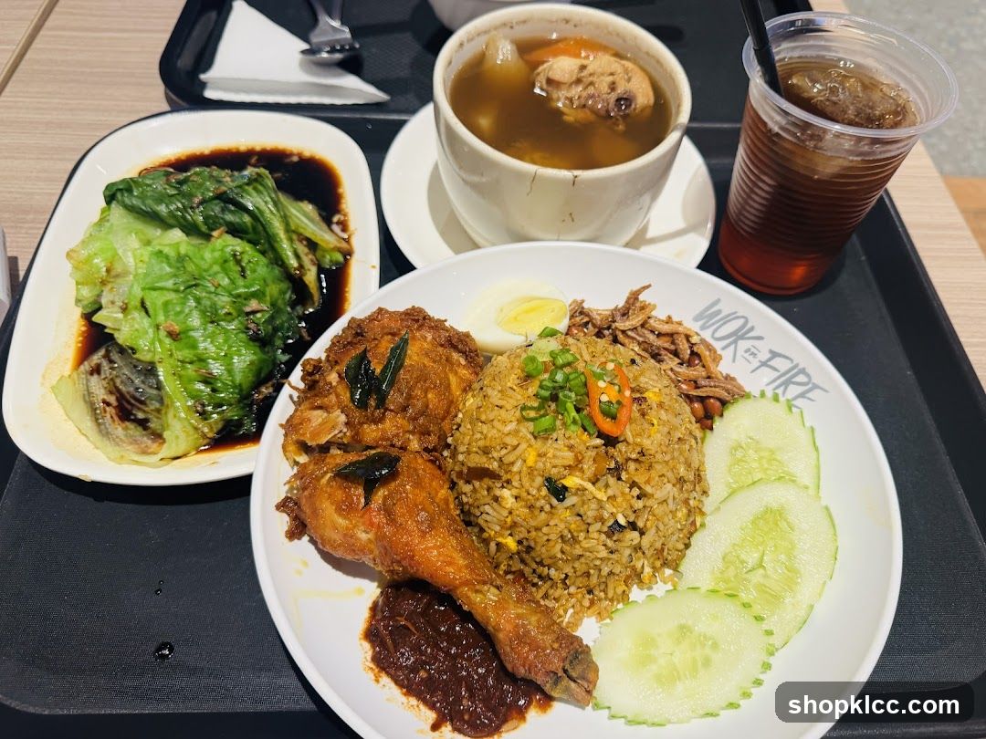Nasi Lemak Meal Tray