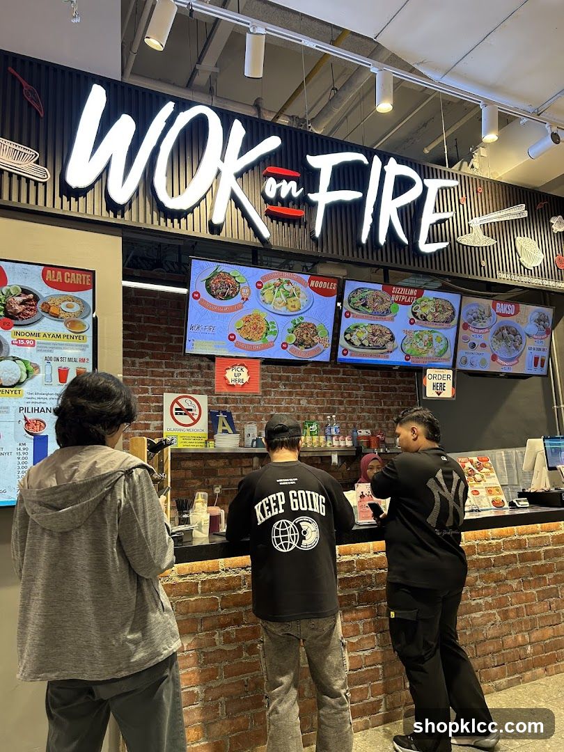 Wok on Fire Food Stall