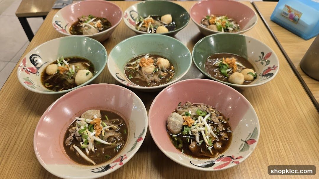 Bowls of Noodle Soup