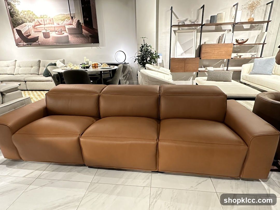 Modern Living Room Furniture Display