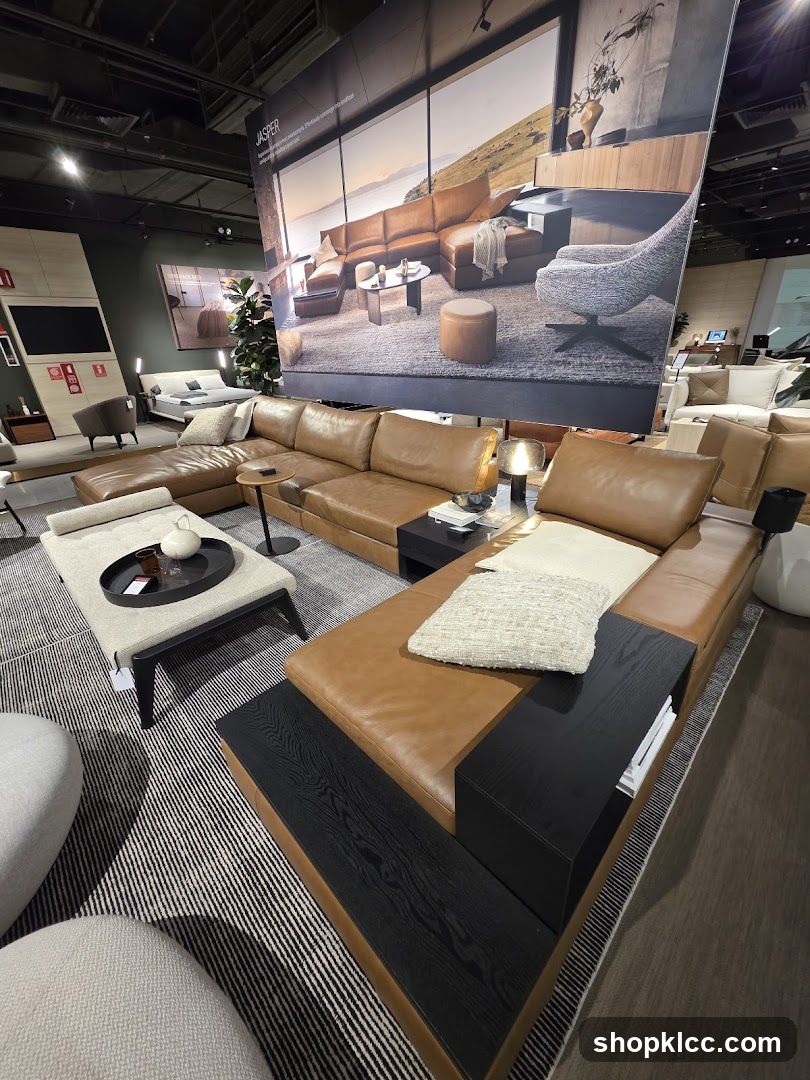 Modern Living Room Display