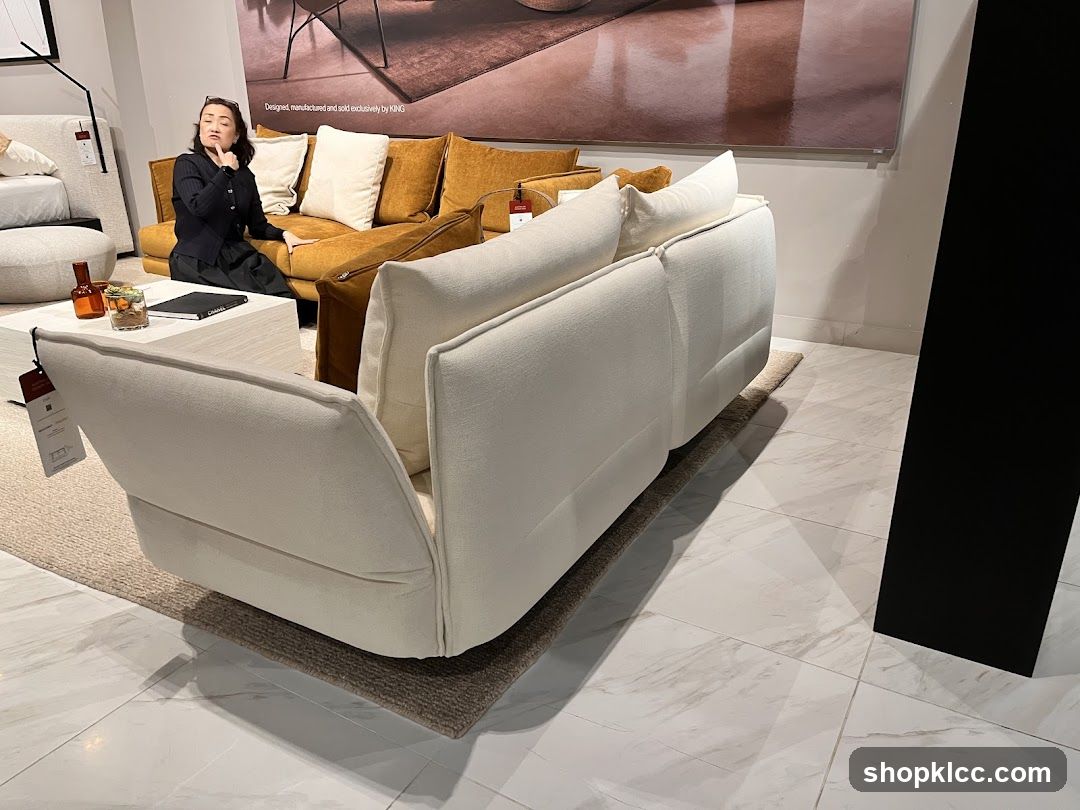 Modern Living Room Display