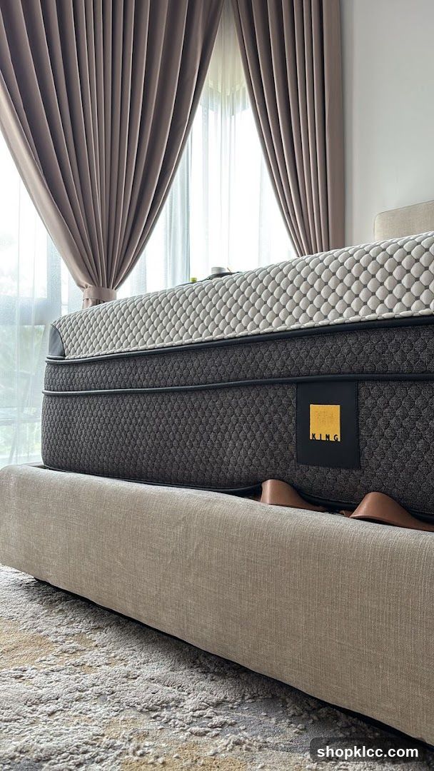 Mattress with King Logo