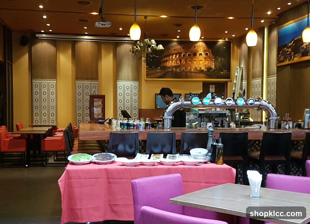 Bar Interior with Seating