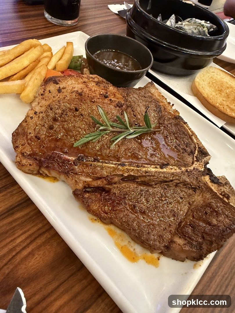T-Bone Steak Dinner
