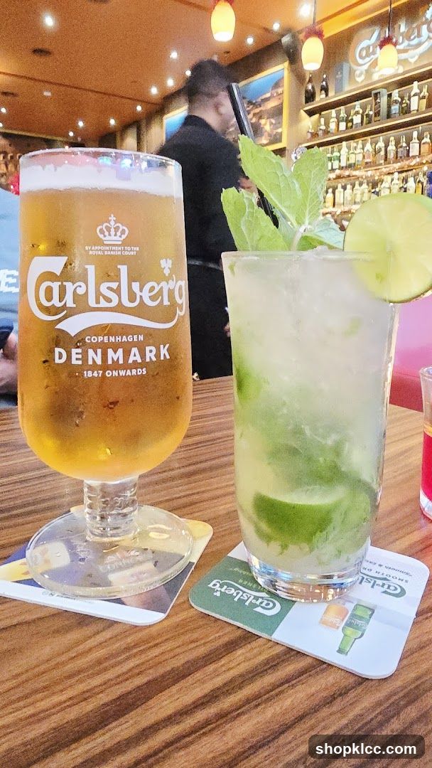 Drinks on a Table