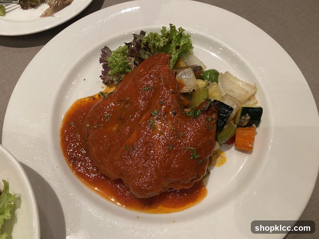 Chicken dish with vegetables