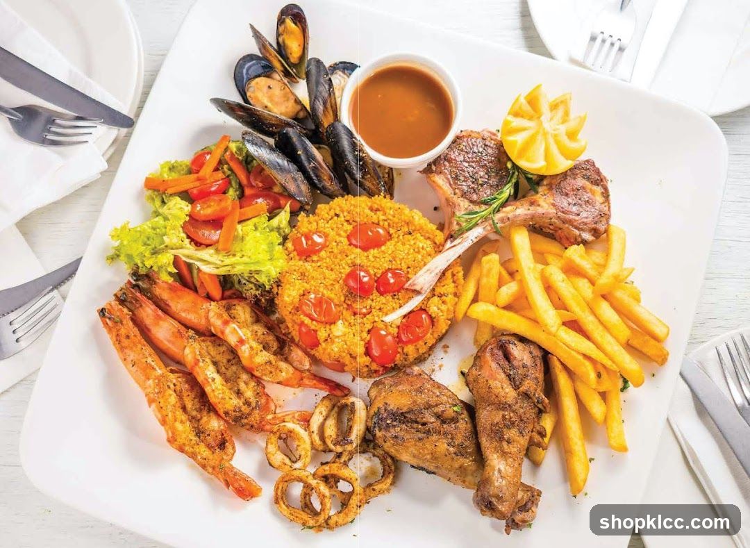 Seafood and Meat Platter