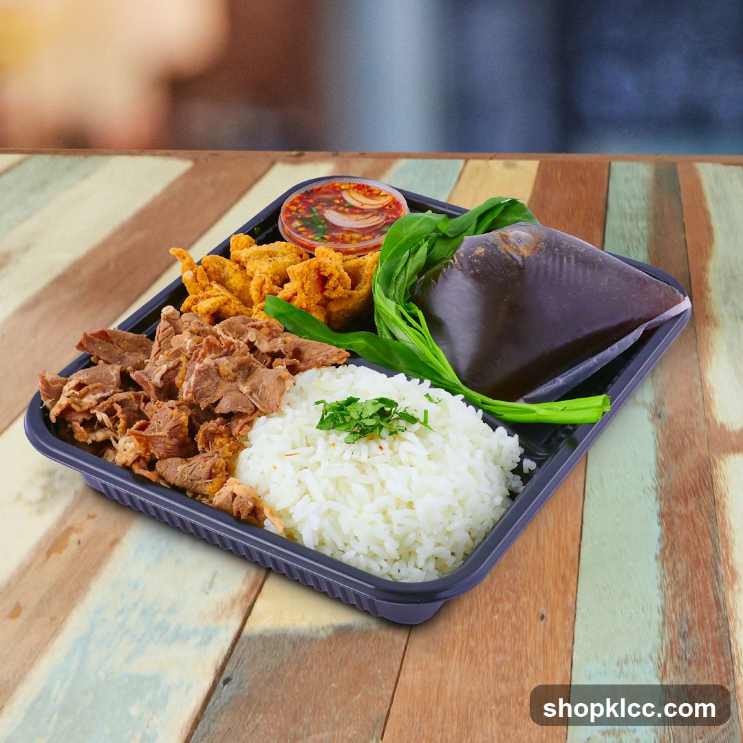 Beef and Rice Meal