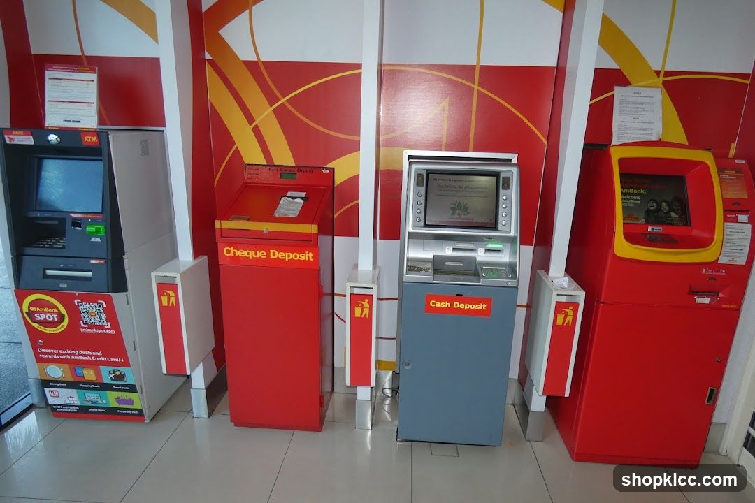 Bank ATMs and Deposit Machines