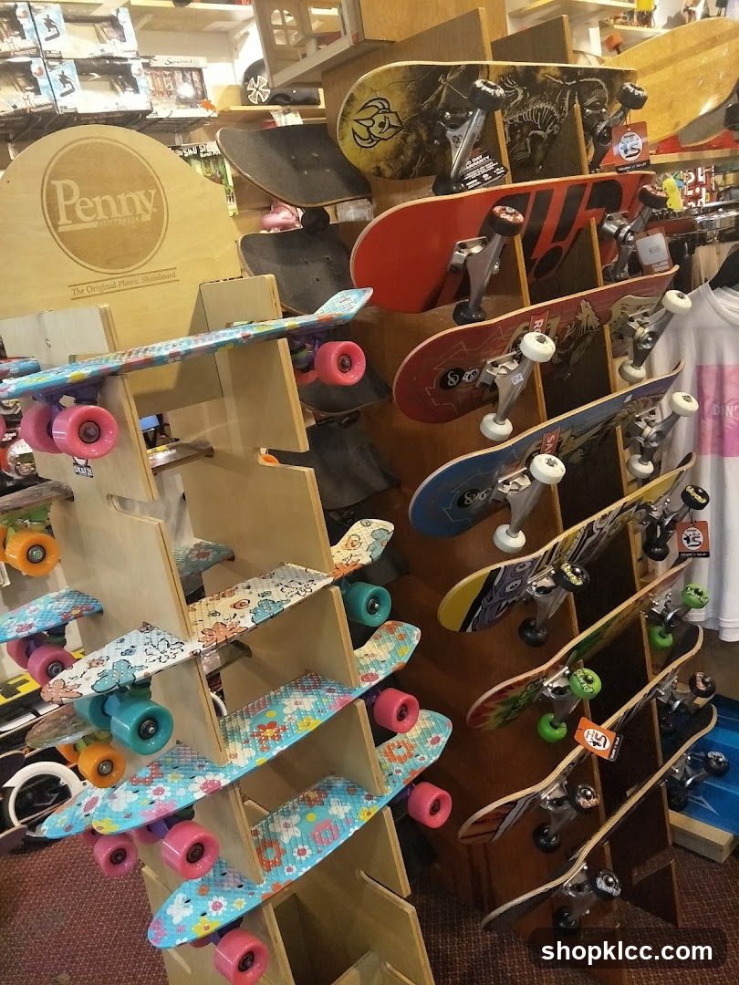 Skateboards on Display