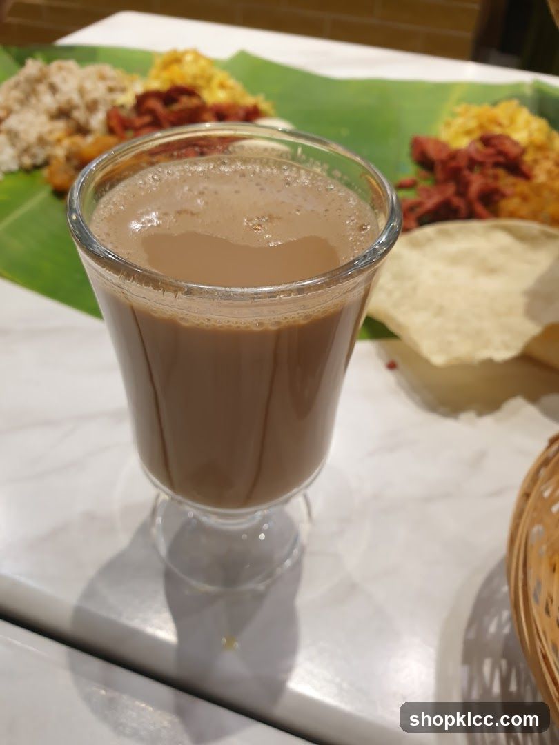 Indian Meal with Tea