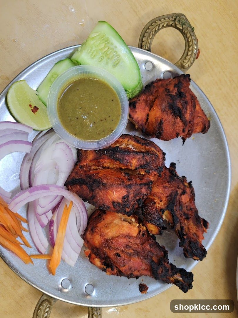 Tandoori Chicken Platter