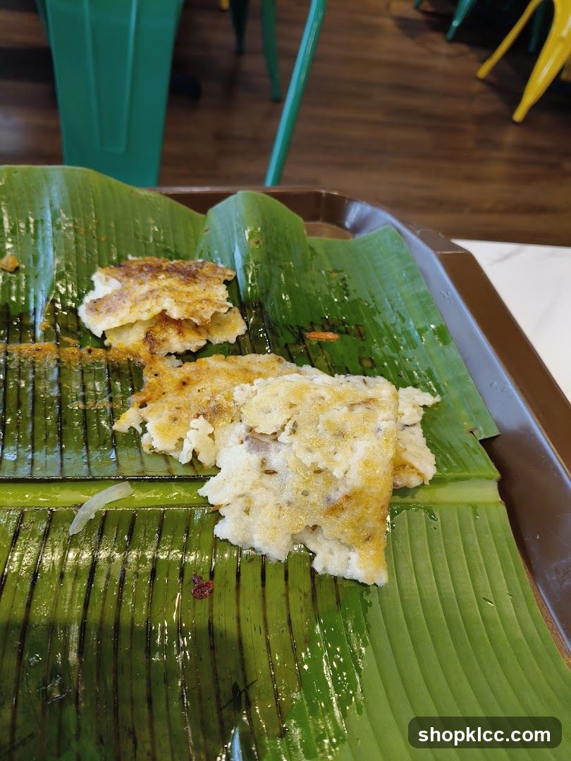 Food on Banana Leaves