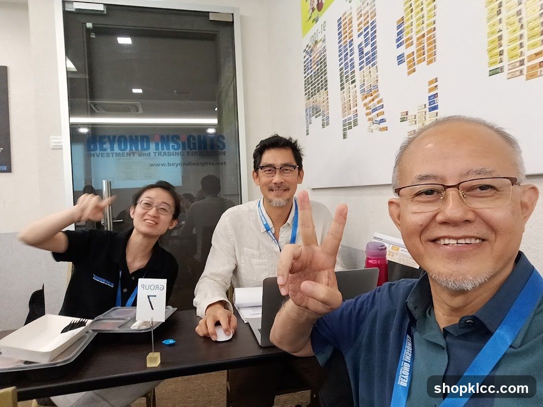 Group photo in office setting