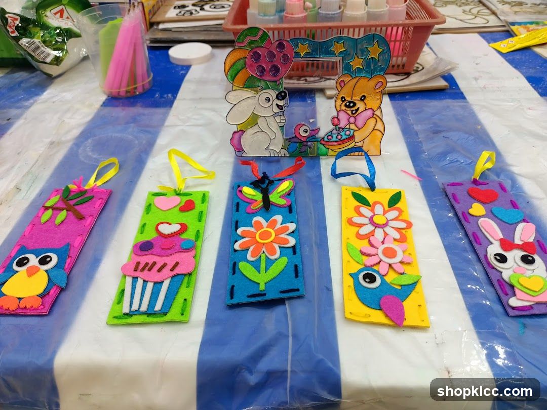 Felt Bookmarks