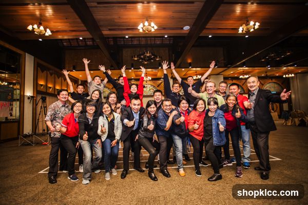Group Photo in Indoor Venue