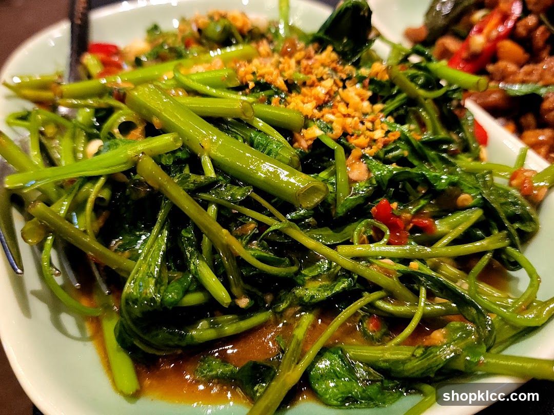 Stir-fried Water Spinach