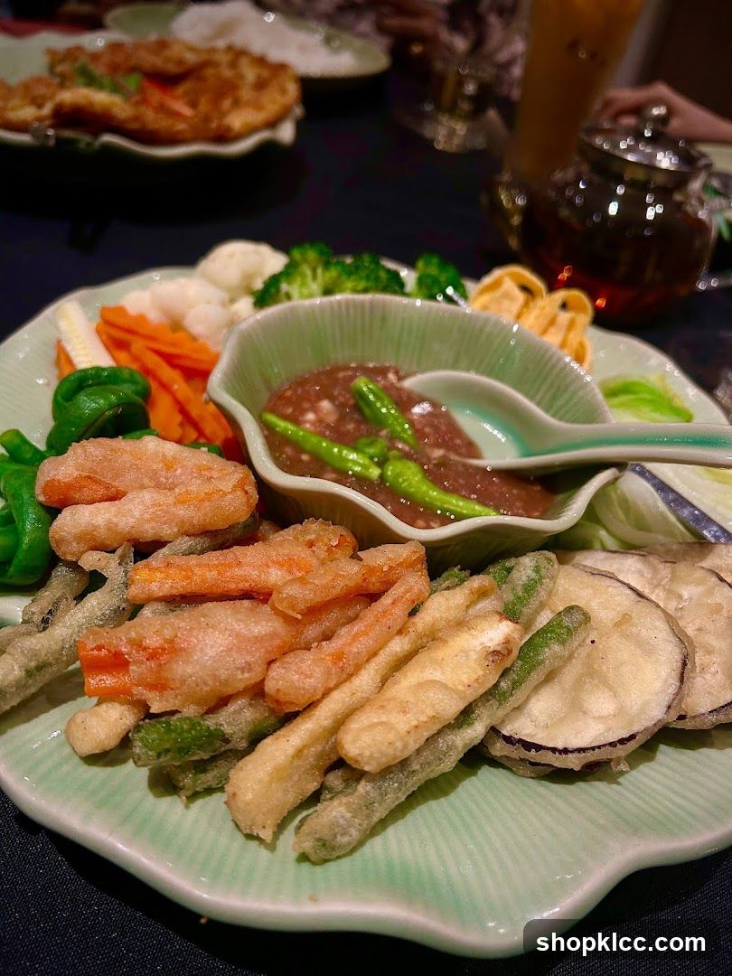 Vegetable Tempura Platter