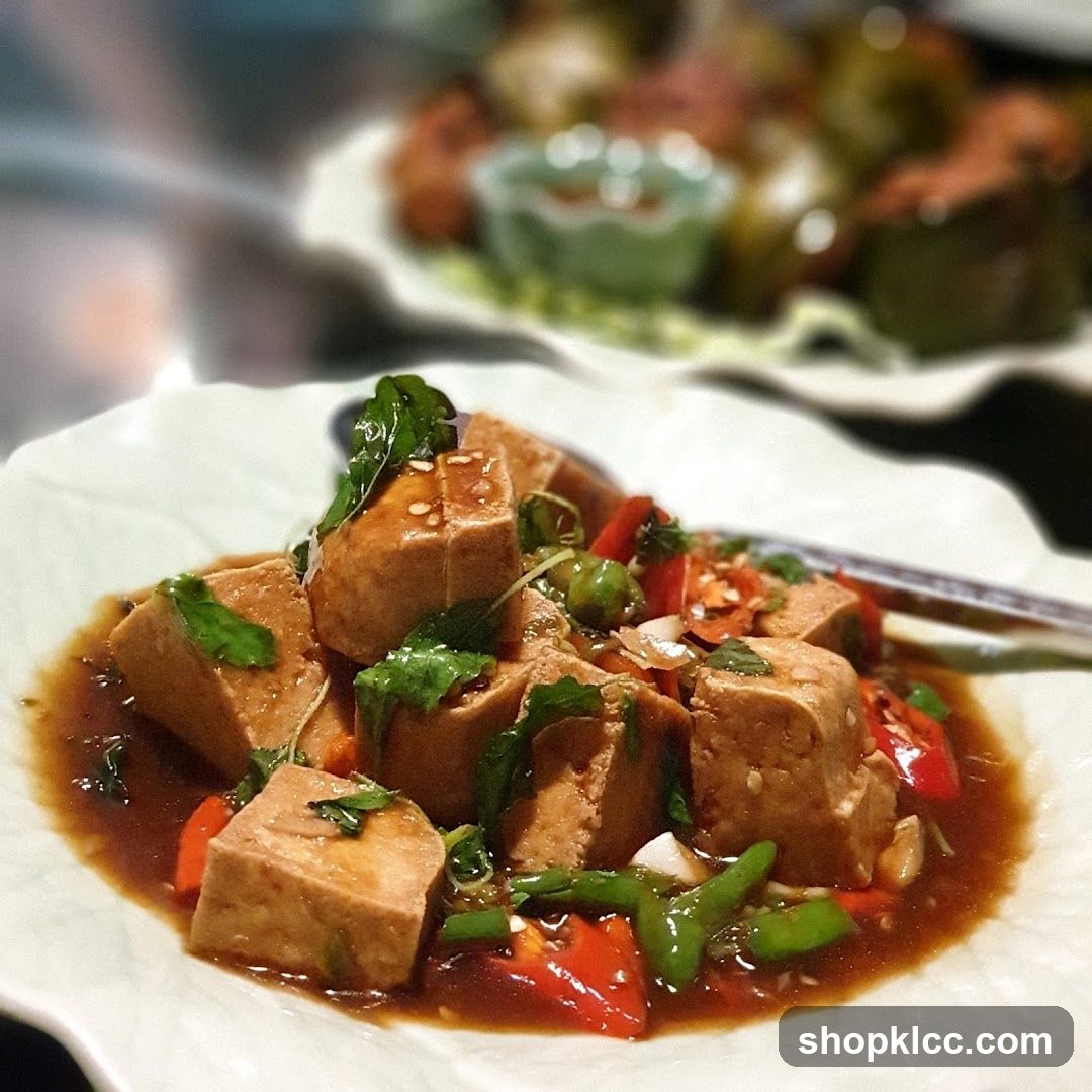 Fried Tofu with Sauce