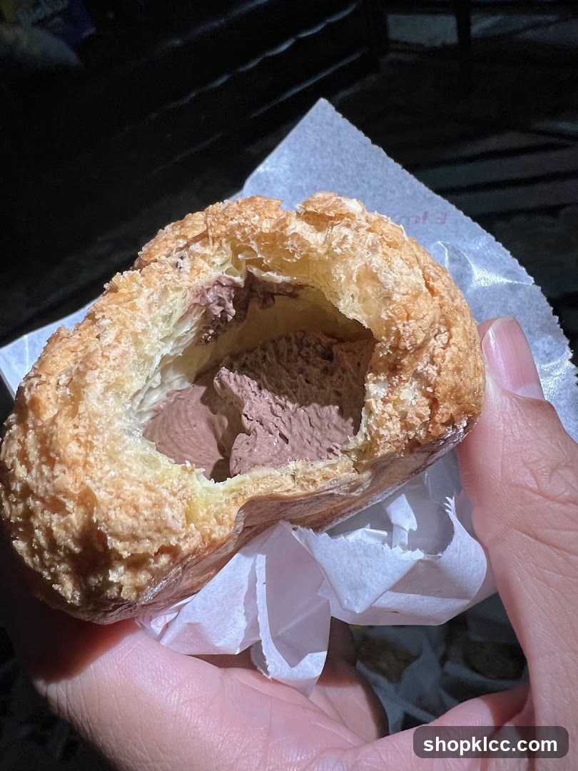 Chocolate Cream Puff