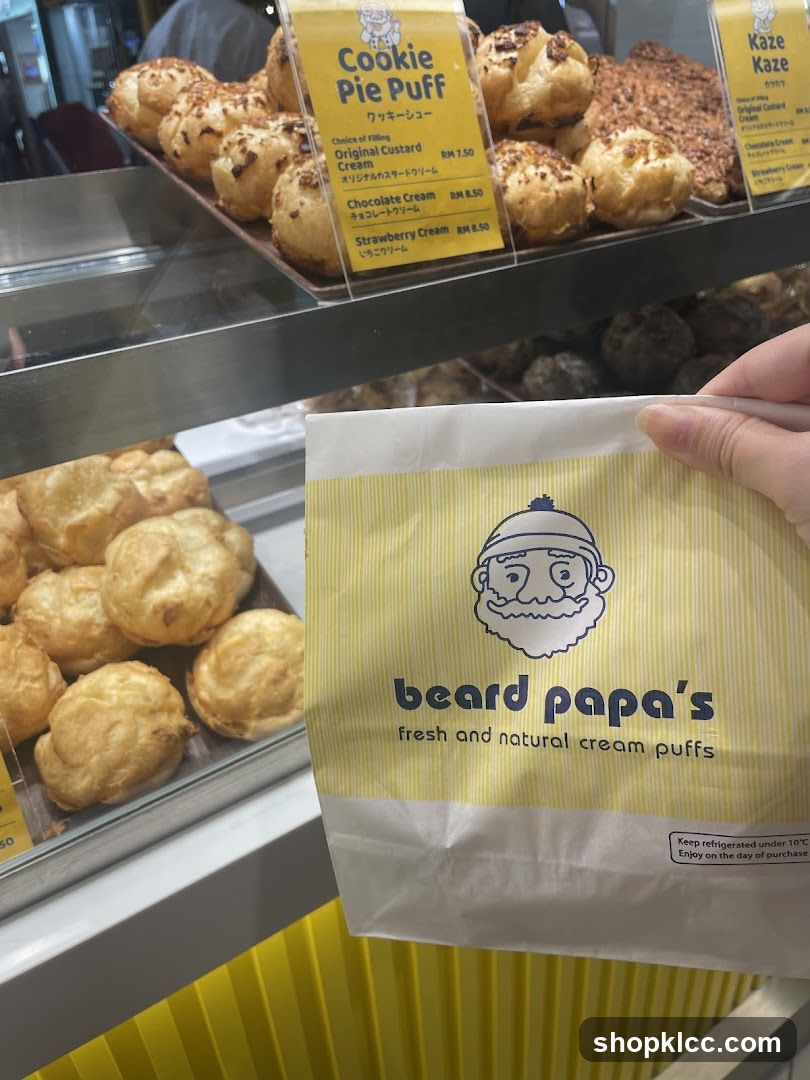 Beard Papa's Cream Puffs