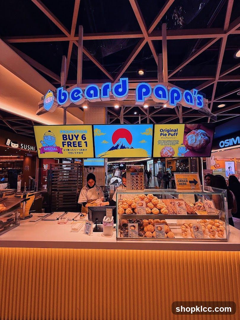 Beard Papa's Storefront