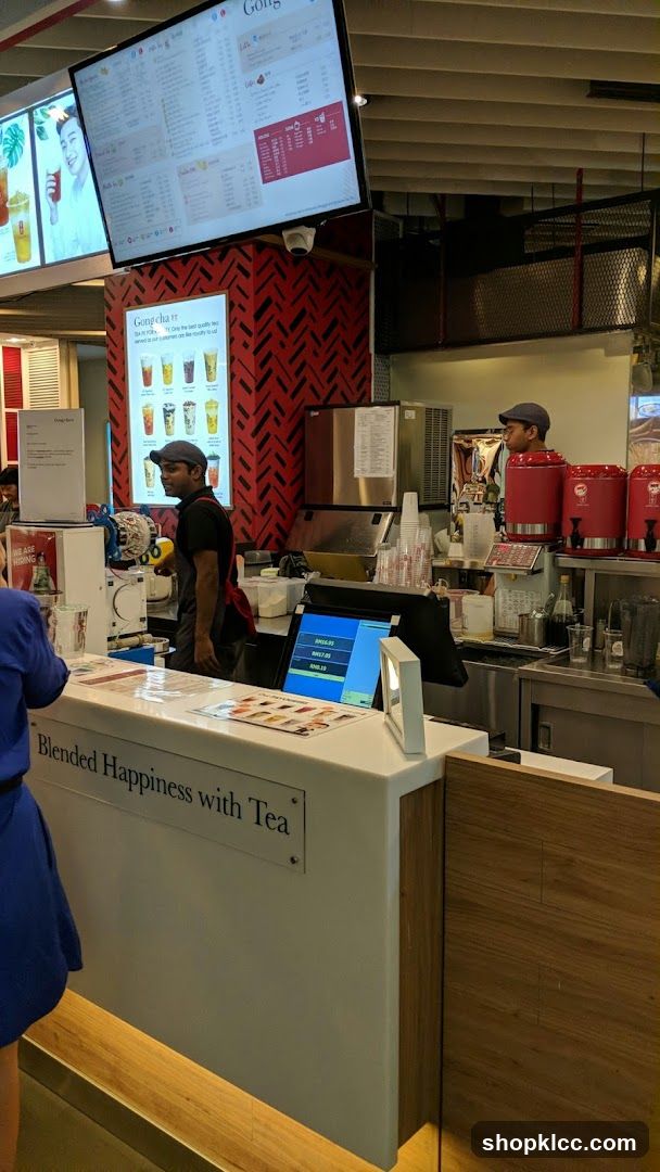 Gong Cha Counter