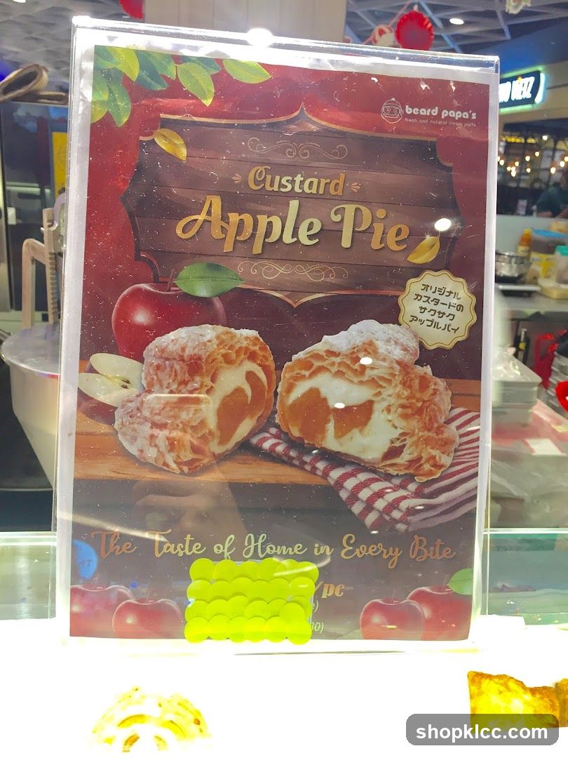 Beard Papa's Custard Apple Pie
