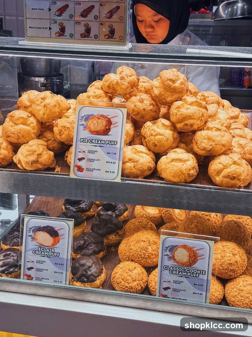 Cream Puffs Display