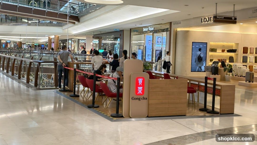 Gong Cha Bubble Tea Stall