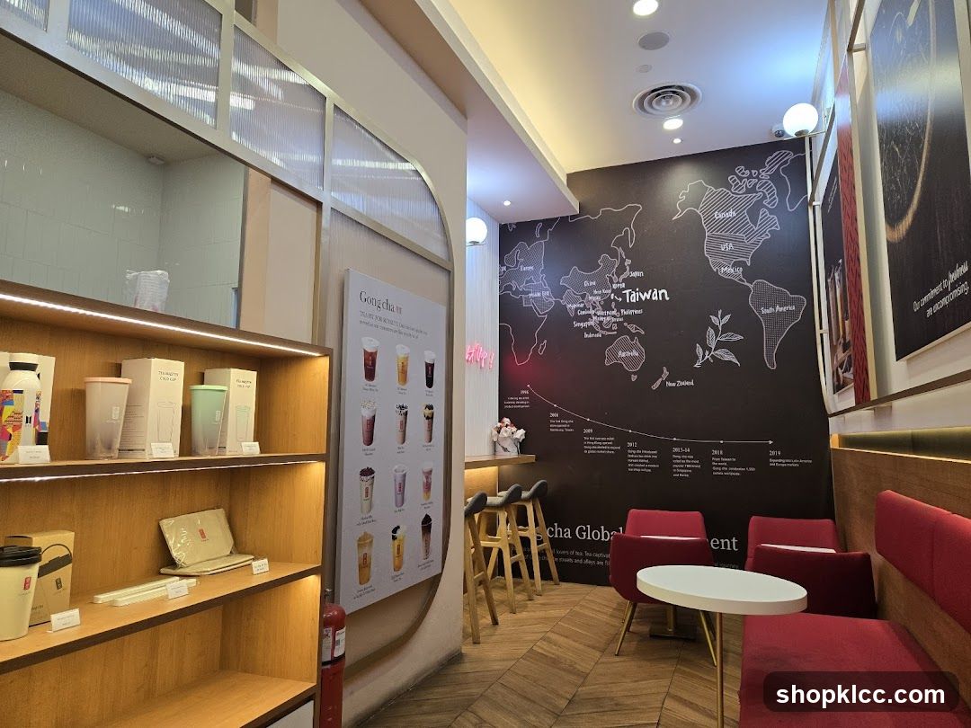 Gong Cha Interior