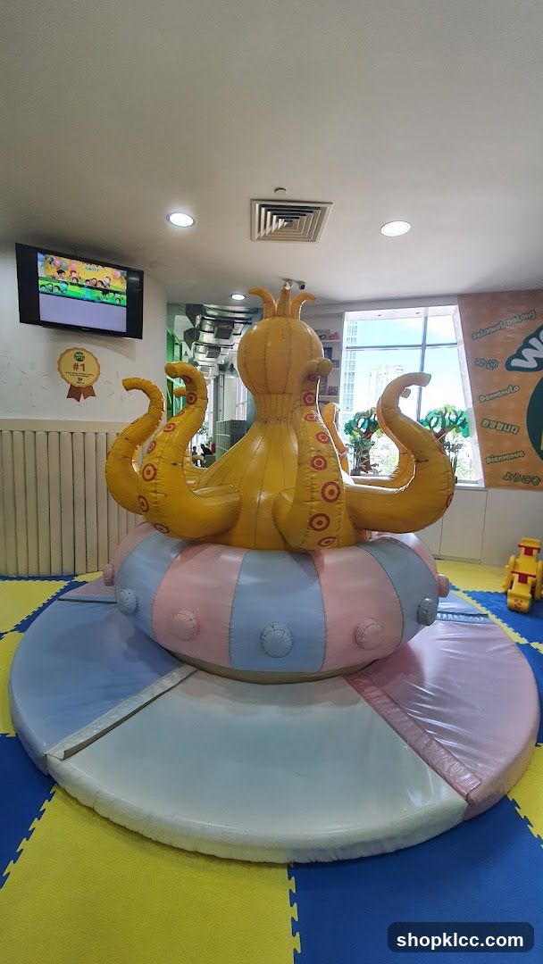Inflatable Octopus Play Structure