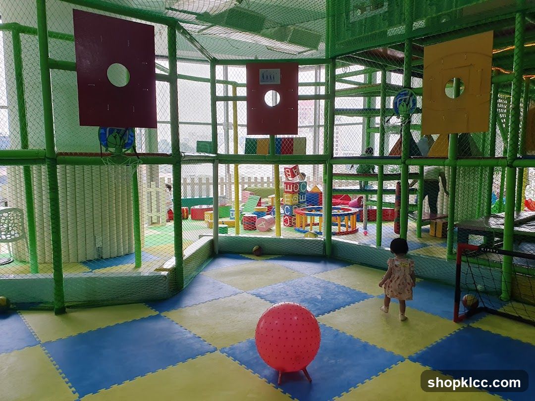 Indoor Playground with Toddler
