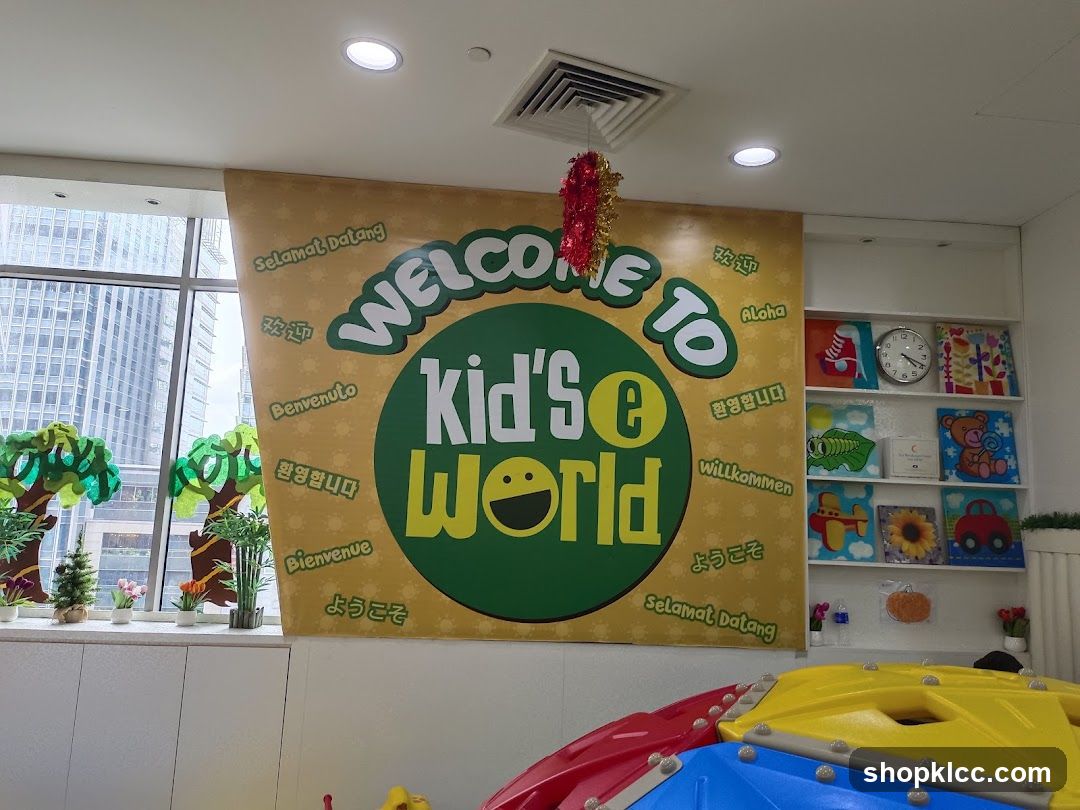 Welcome to Kid's e World Banner