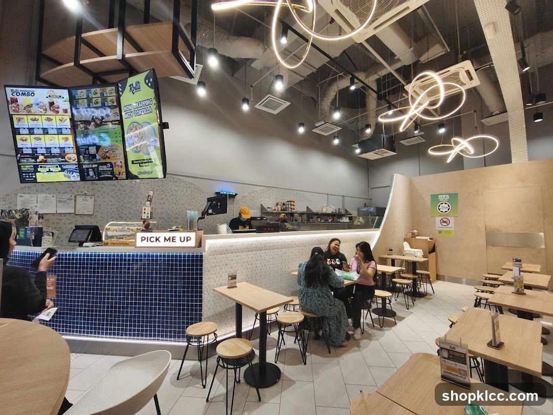 Restaurant Interior with Menu Boards