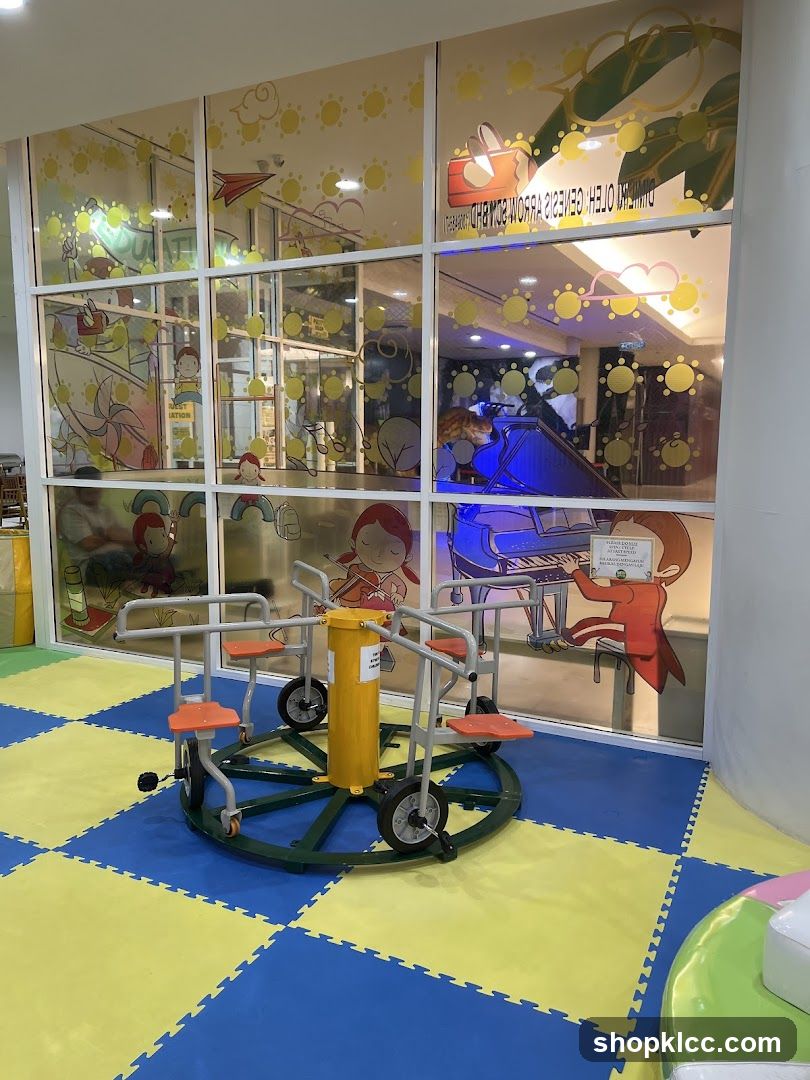 Children's Play Area with Carousel